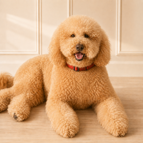 Augie the goldendoodle